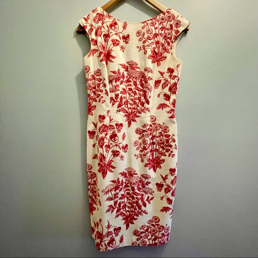 Maggy London Floral Beaded Dress